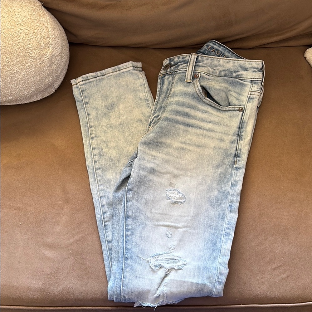 American Eagle Outfitters Slim Jeans - Light Blue